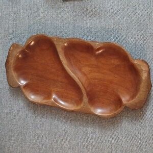 Handcrafted Wooden Tray  from Haiti.